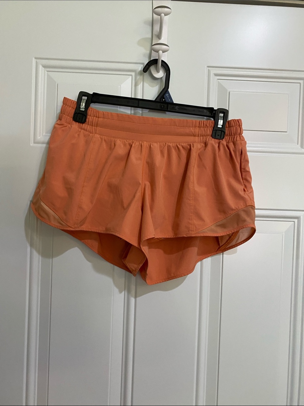 lululemon athletica Coral Orange Athletic Shorts